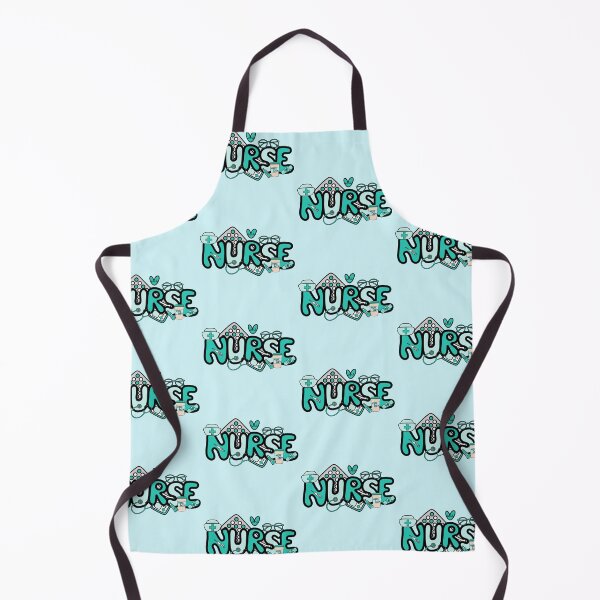 Item preview, Caring Nurse Blue / Hospital  designed and sold by MrsCreative1.