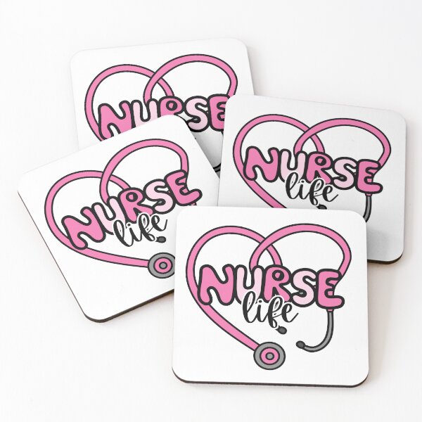 Item preview, Caring Nurse Pink / Nurse Life designed and sold by MrsCreative1.