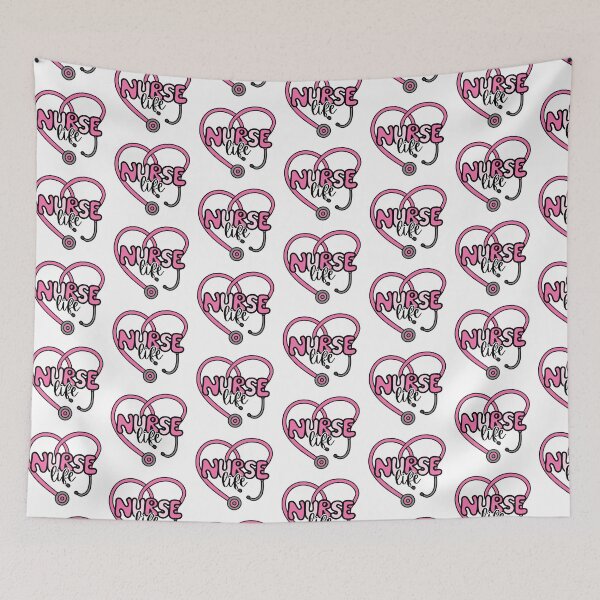 Item preview, Caring Nurse Pink / Nurse Life designed and sold by MrsCreative1.