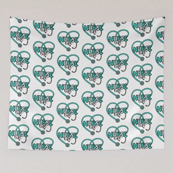 Item preview, Caring Nurse Blue / Nurse Life  designed and sold by MrsCreative1.
