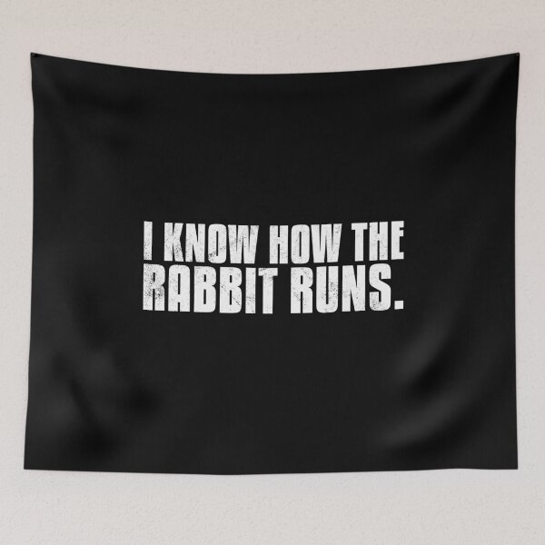 Item preview, I Know How The Rabbit Runs Denglish Proverb designed and sold by max-it-out.