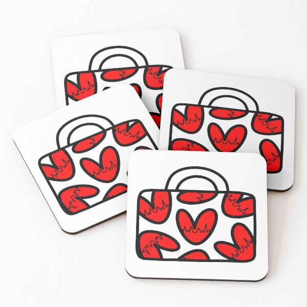 Item preview, Caring Nurse - Red and White/ Nurse Bag designed and sold by MrsCreative1.