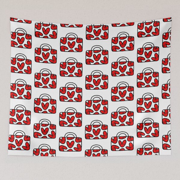 Item preview, Caring Nurse - Red and White/ Nurse Bag designed and sold by MrsCreative1.