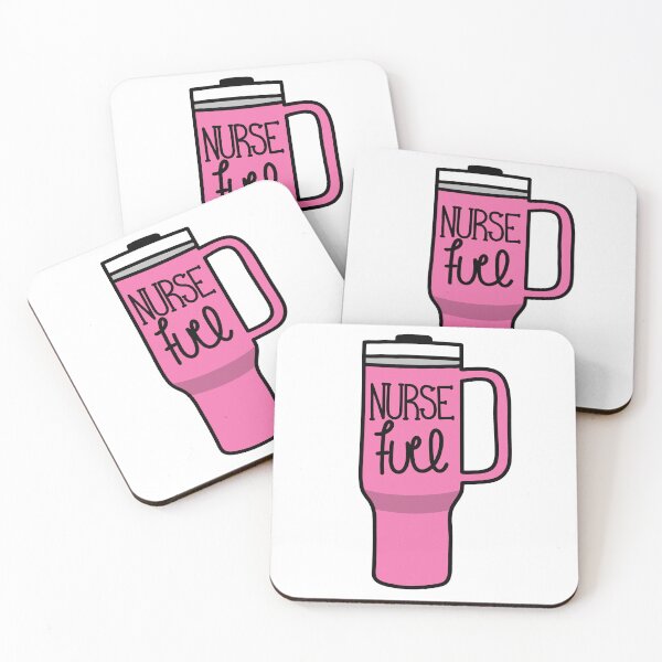 Item preview, Caring Nurse Pink / Nurse Fuel / Coffee designed and sold by MrsCreative1.