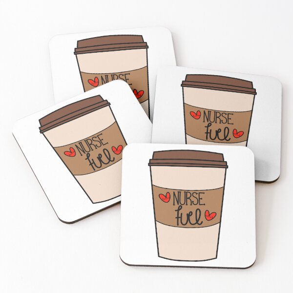 Item preview, Caring Nurse - Red and Brown/ Nurse Coffee designed and sold by MrsCreative1.
