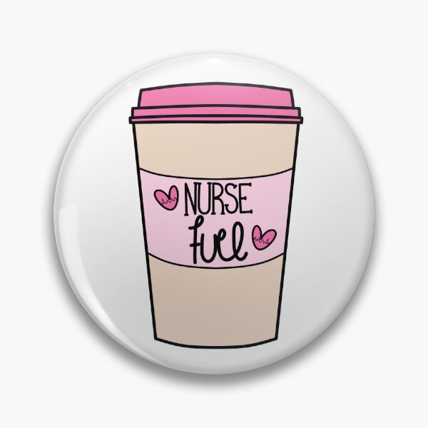 Item preview, Caring Nurse Pink / Nurse Coffee designed and sold by MrsCreative1.
