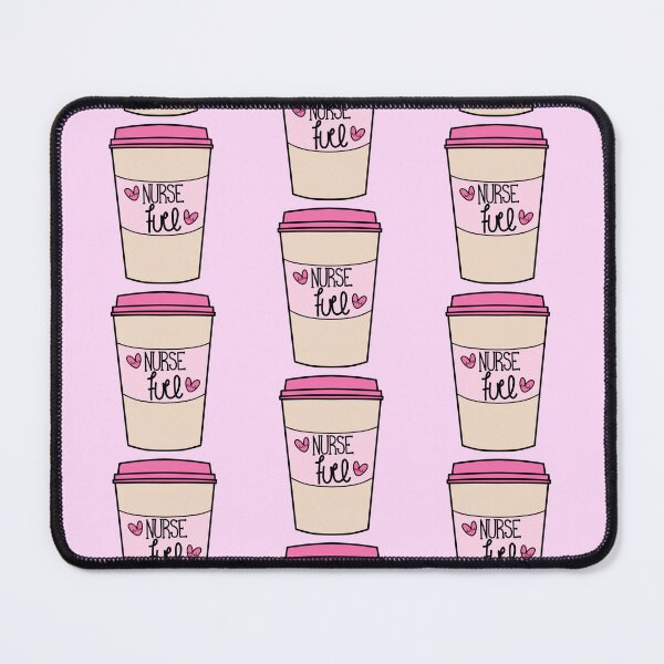 Item preview, Caring Nurse Pink / Nurse Coffee designed and sold by MrsCreative1.