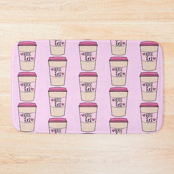 Item preview, Caring Nurse Pink / Nurse Coffee designed and sold by MrsCreative1.