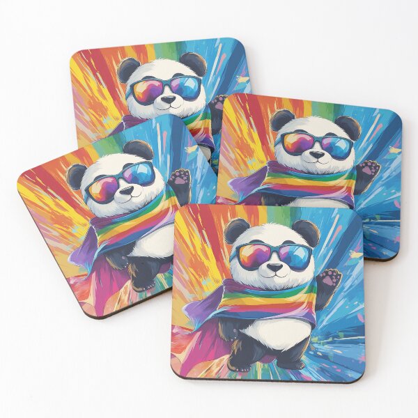 Item preview, LGBT cute proud panda  designed and sold by proudlyparent.