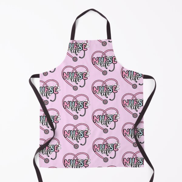 Artikelvorschau, Retro Krankenschwester Pink und Blau / Krankenschwester Leben / Daisy entworfen und verkauft von MrsCreative1.