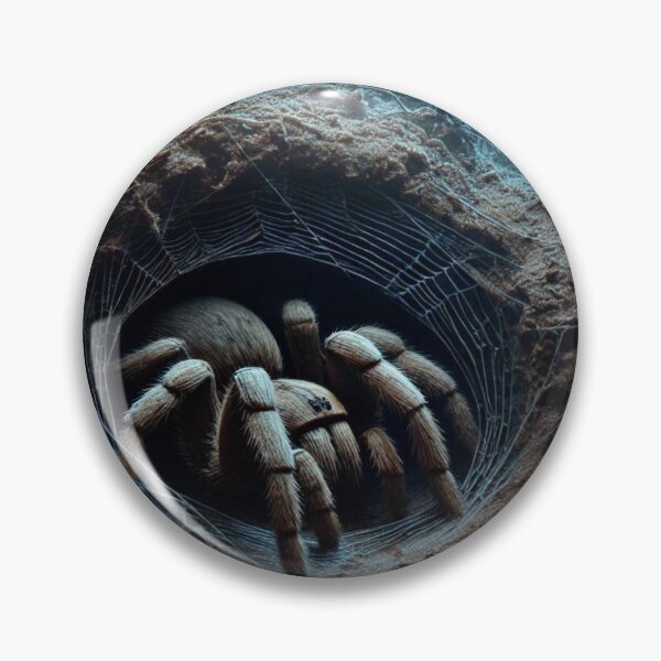 Item preview, Nocturnal Trapdoor Spider in Moonlit Hide designed and sold by NocturnalNook.