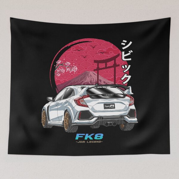 Item preview, White Civic Type R FK8 Nippon Sun designed and sold by JDM Guyvit.