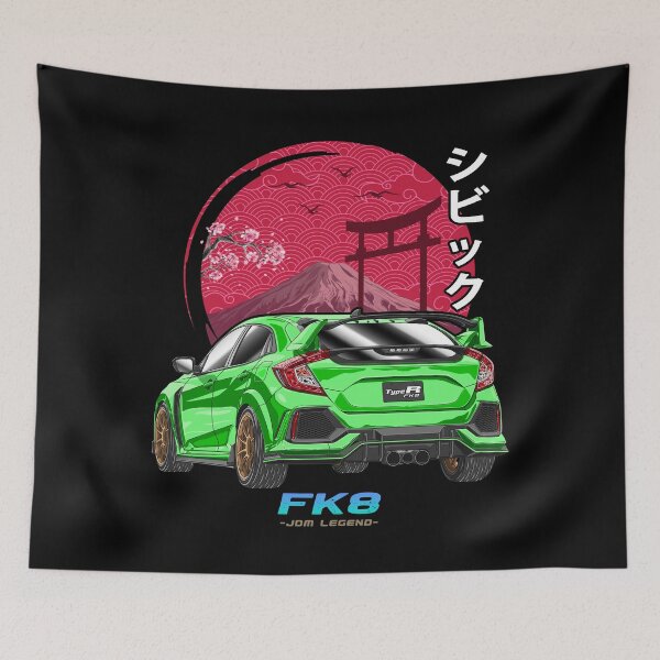Item preview, Green Civic Type R FK8 Nippon Sun designed and sold by JDM Guyvit.