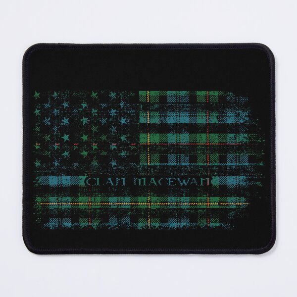 Item preview, Clan MacEwan Scottish tartan US flag kilt Scotland designed and sold by Clan1093.