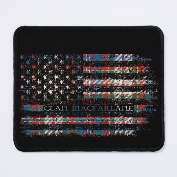 Item preview, Clan MacFarlane Dress Scottish tartan US flag kilt Scotland designed and sold by Clan1093.
