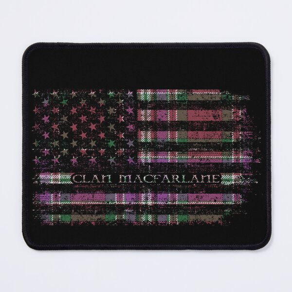 Item preview, Clan MacFarlane Lord Lyon Scottish tartan US flag kilt Scotland designed and sold by Clan1093.