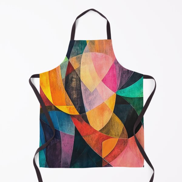 Item preview, Vibrant abstract artwork featuring a mix of curves and colors in a contemporary style. designed and sold by Jerhus.