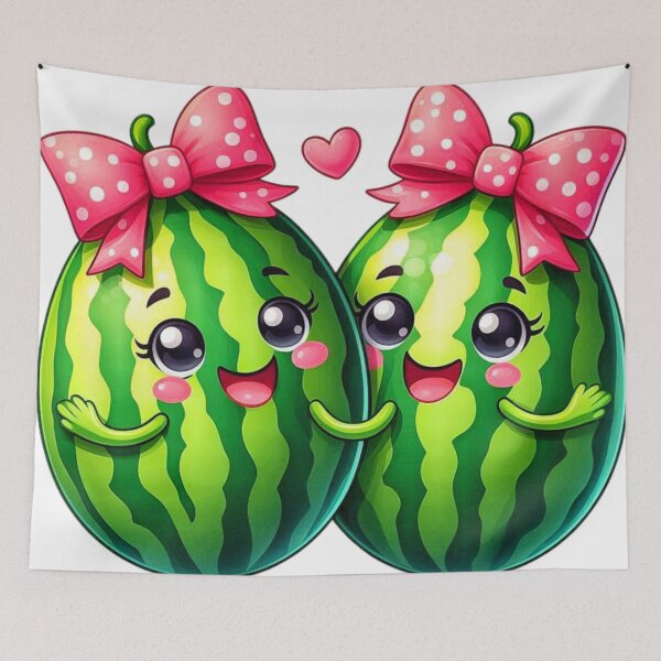 Item preview, #1..Bow-Tied Watermelons  designed and sold by Daofa.