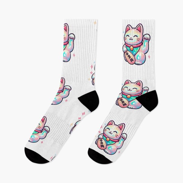 Item preview, Pastel Maneki Neko designed and sold by Naokodarling.