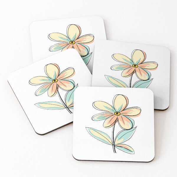 Item preview, Daisy Flower Drawing designed and sold by Ma-Pra.