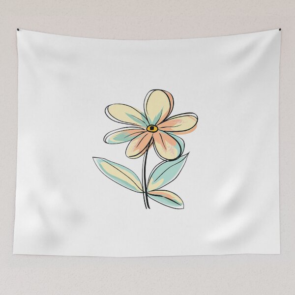 Item preview, Daisy Flower Drawing designed and sold by Ma-Pra.