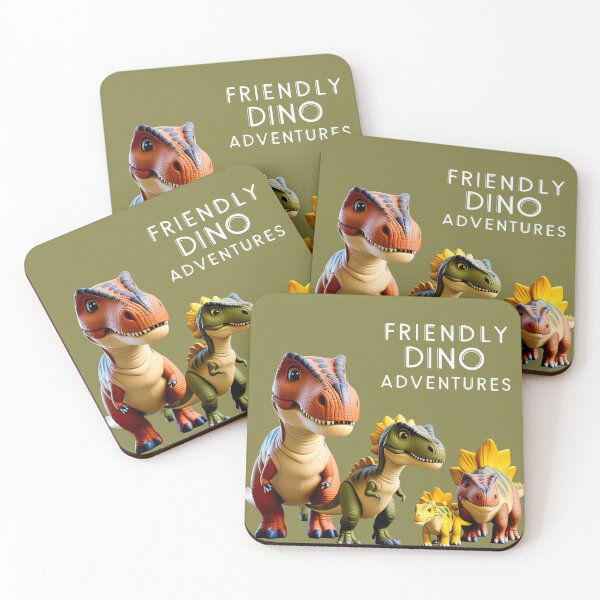 Item preview, Friendly Stegosaurus Family Adventures | Cute Dinosaur Design designed and sold by MilicaT.