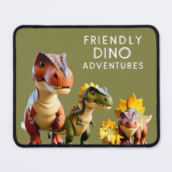 Item preview, Friendly Stegosaurus Family Adventures | Cute Dinosaur Design designed and sold by MilicaT.