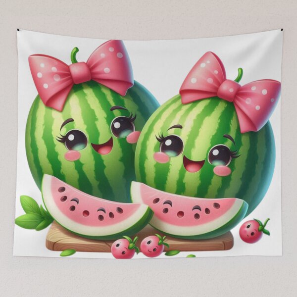 Item preview, #2..Bow-Tied Watermelons designed and sold by Daofa.