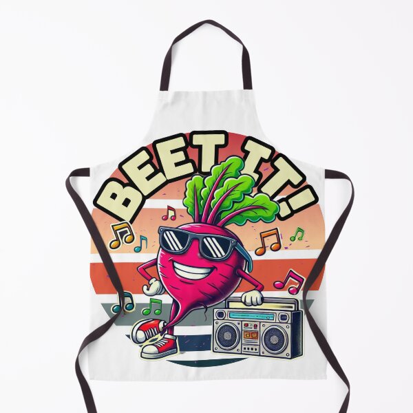 Item preview, Beet It! Retro Boombox Veggie Humor Tee designed and sold by Vestina88.