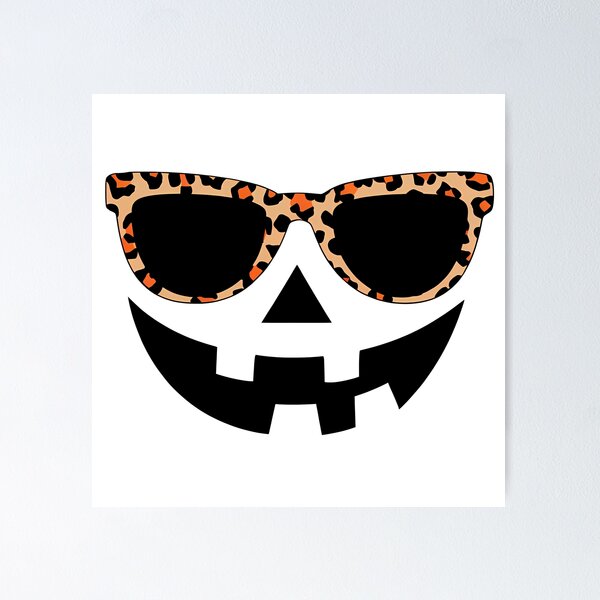 Item preview, Leopard Print Sunglasses Pumpkin Halloween designed and sold by BombShop36.