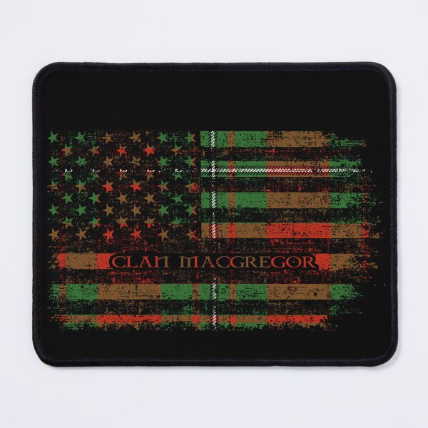 Item preview, Clan MacGregor of Cardney Scottish tartan US flag kilt Scotland designed and sold by Clan1093.