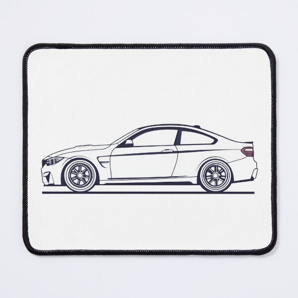 Item preview, Sleek side view of a sports coupe showcasing clean lines and modern design elements in daylight. designed and sold by Jerhus.
