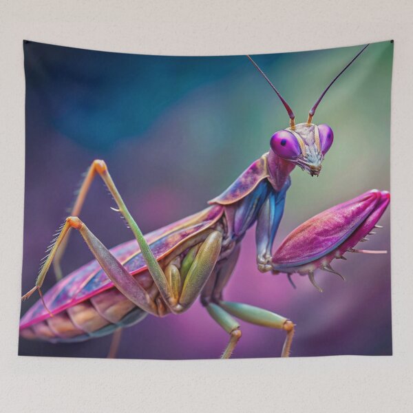 Aperçu de l'œuvre MACRO MANTIS ROSE créée et vendue par zangess1.