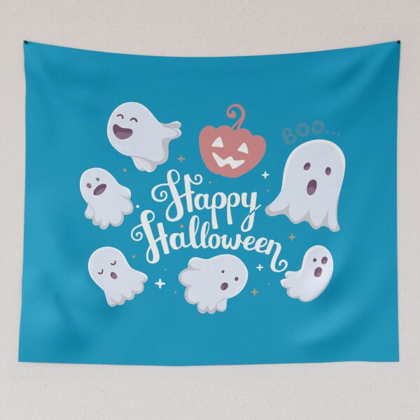 Item preview, Flying Ghosts & Pumpkin designed and sold by Jackson-Will.