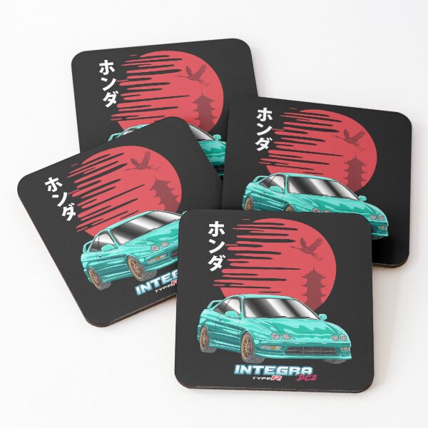 Item preview, Teal Honda Integra Type R DC2 Nippon Sun designed and sold by JDM Guyvit.
