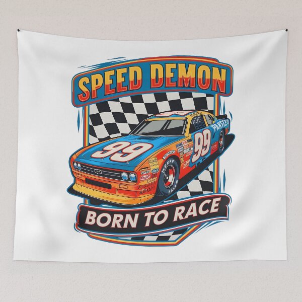 Item preview, 'SPEED DEMON' 'BORN TO RACE' designed and sold by OneLastWish.