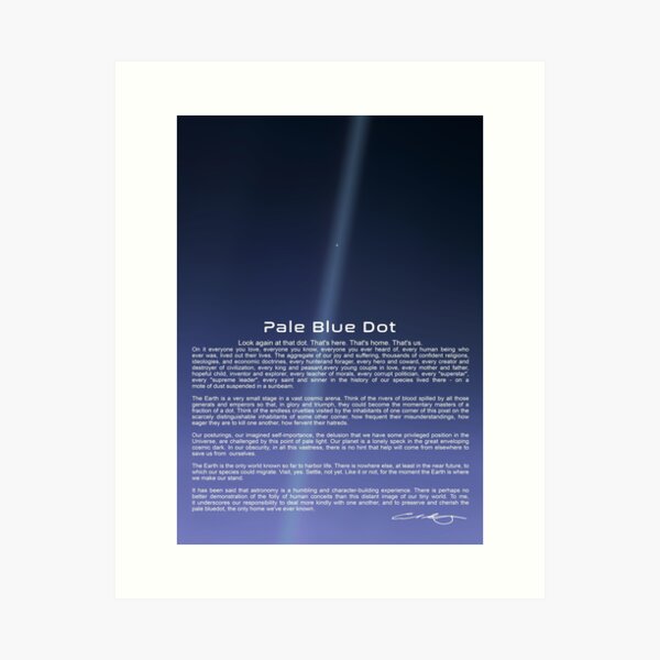 Item preview, Pale Blue Dot designed and sold by My Digital Mind.