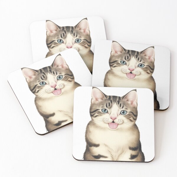 Item preview, Cute Bleh Cat designed and sold by Mina100Art.