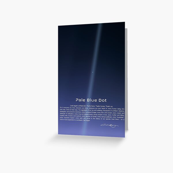 Item preview, Pale Blue Dot - Carl Sagan designed and sold by My Digital Mind.