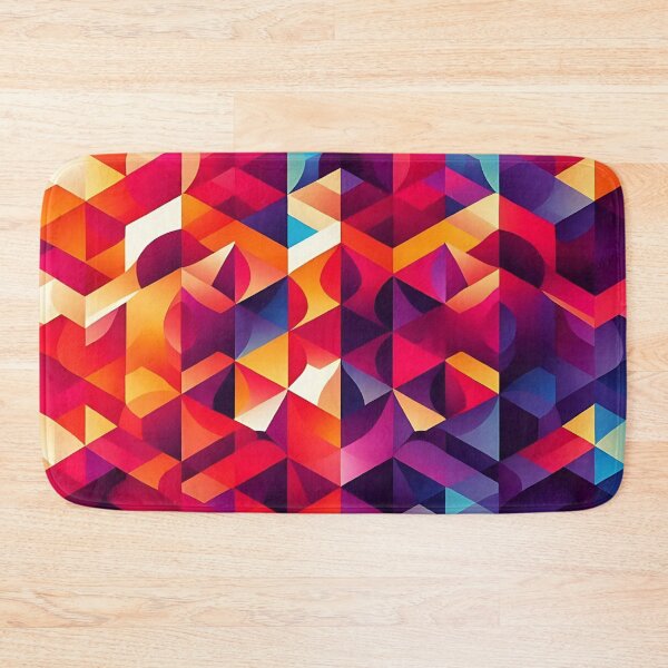 Item preview, Vibrant Geometric Mosaic Art designed and sold by JavisSRDesign.