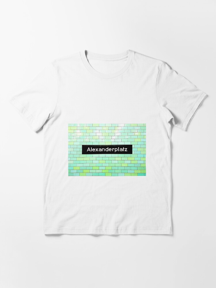 Alternate view of Alexanderplatz Berlin Metro Essential T-Shirt
