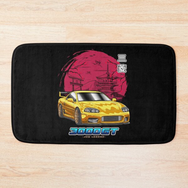 Item preview, Yellow Mitsubishi 3000GT Japanese Sun designed and sold by JDM Guyvit.