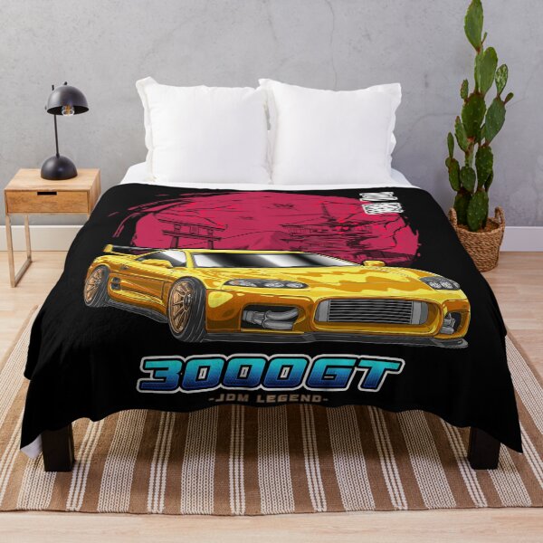 Item preview, Yellow Mitsubishi 3000GT Japanese Sun designed and sold by JDM Guyvit.