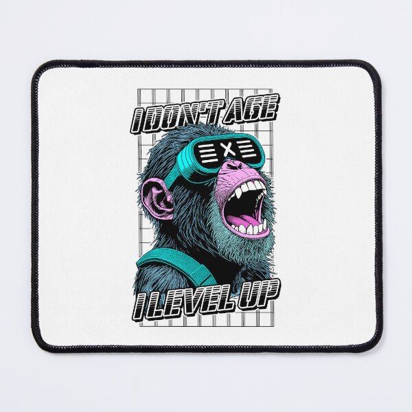Item preview, Gamer Birthday I Don't Age I Level Up Funny Monkey Gaming designed and sold by GrandeDuc.