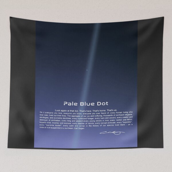 Item preview, Pale Blue Dot - Carl Sagan designed and sold by My Digital Mind.