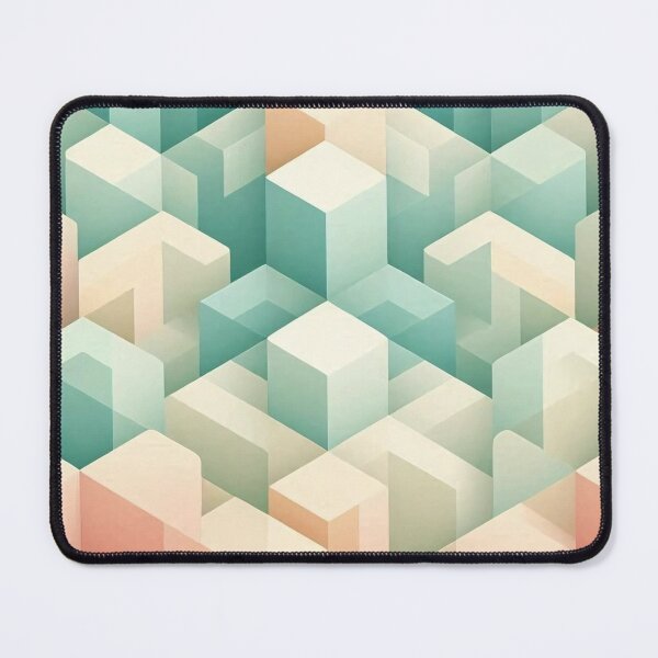 Item preview, Soft Pastel Cubes Art designed and sold by JavisSRDesign.