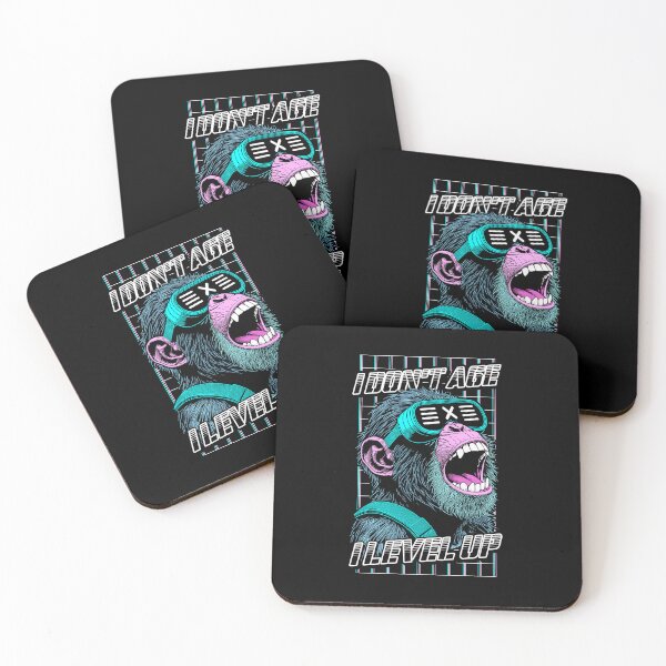 Item preview, Gamer Birthday I Don't Age I Level Up Funny Monkey Gaming designed and sold by GrandeDuc.
