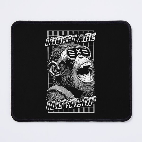 Item preview, Gamer Birthday I Don't Age I Level Up Funny Monkey Gaming designed and sold by GrandeDuc.