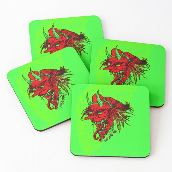 Item preview, Green Tengu Demon designed and sold by UrielCalavera.