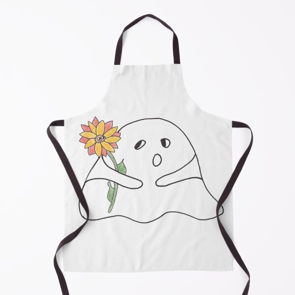 Item preview, Ghost with Flower, Gespenst mit Blume designed and sold by Anke‘s Bazaar.